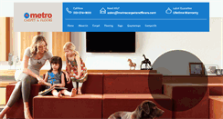 Desktop Screenshot of metrocarpetandfloors.com